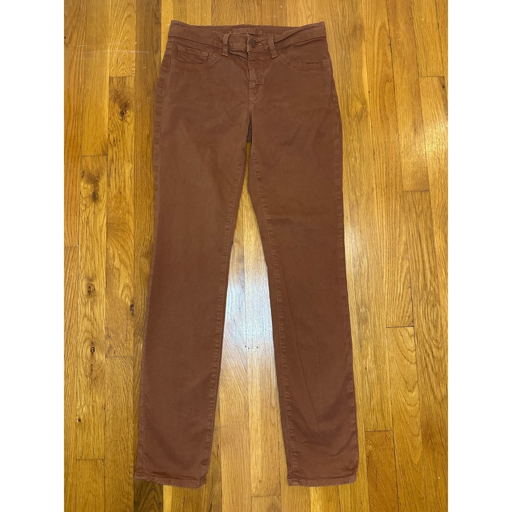 J Brand Skinny Leg Pants Terra Cota Brown Size 27 Style 811K120 Slim Fit